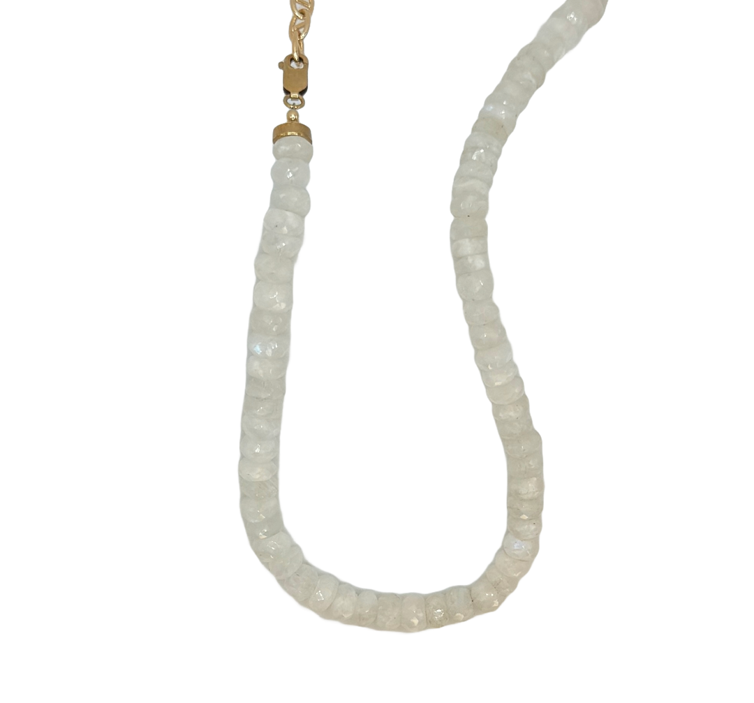 Crystal White Quartz Necklace