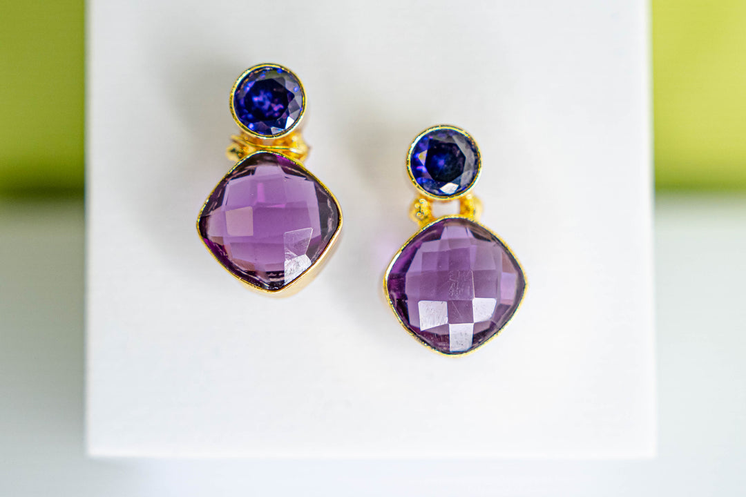 Amethyst Earring